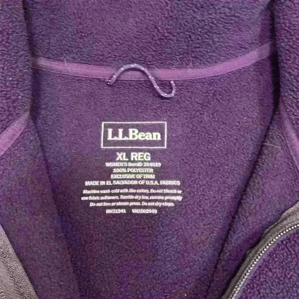 L.L. Bean Fleece Jacket - Picture 2 of 3
